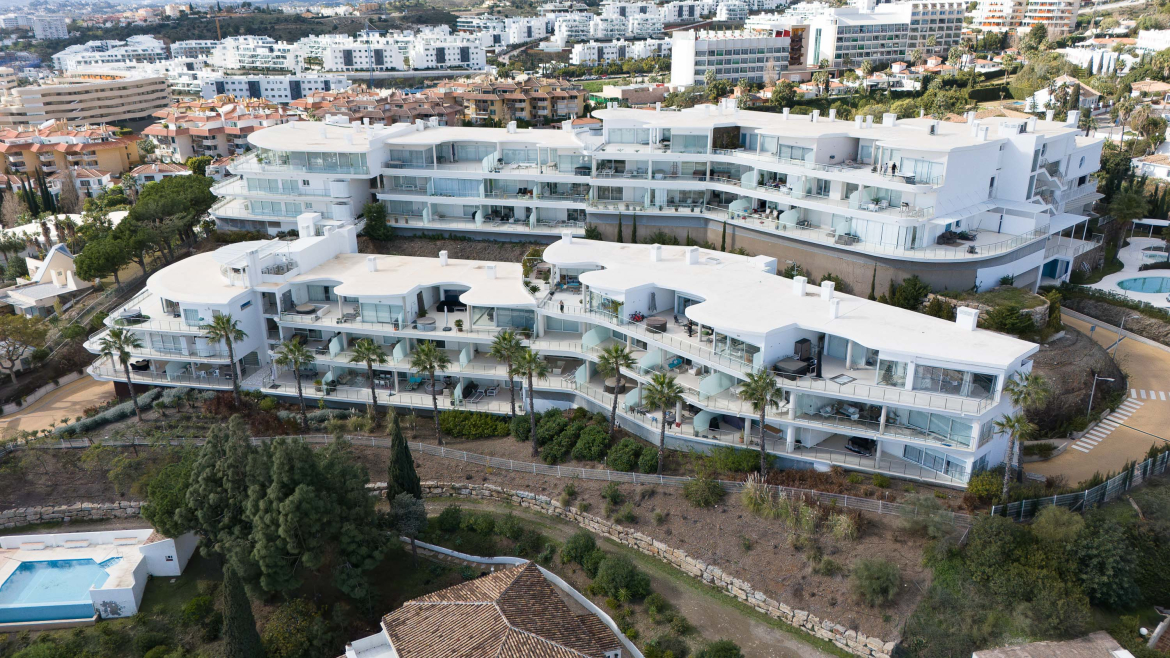 Fotografía para inmobiliarias en Benalmádena: ático de lujo en Higuerón