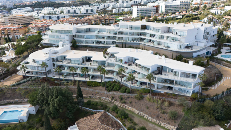 Fotografía para inmobiliarias en Benalmádena: ático de lujo en Higuerón