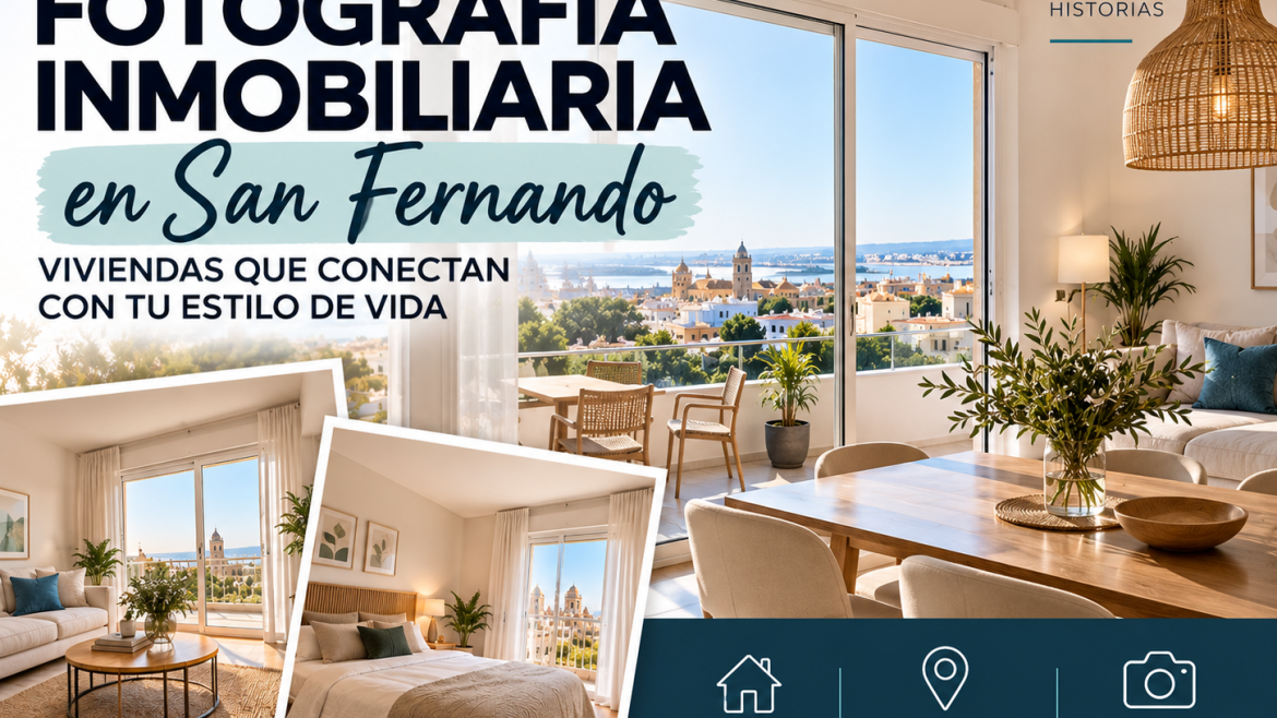 Fotografía inmobiliaria en San Fernando: cómo mostrar una vivienda familiar de forma atractiva