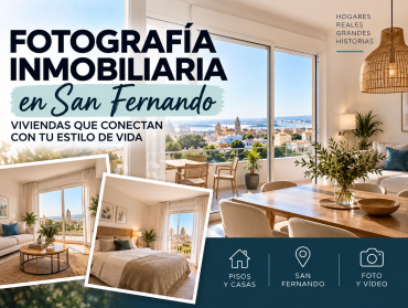 Fotografía inmobiliaria en San Fernando: cómo mostrar una vivienda familiar de forma atractiva