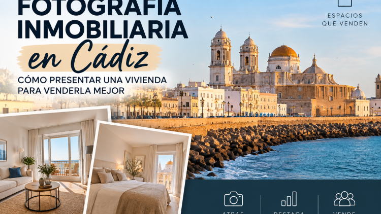 Fotografía inmobiliaria en Cádiz: cómo presentar una vivienda para venderla mejor